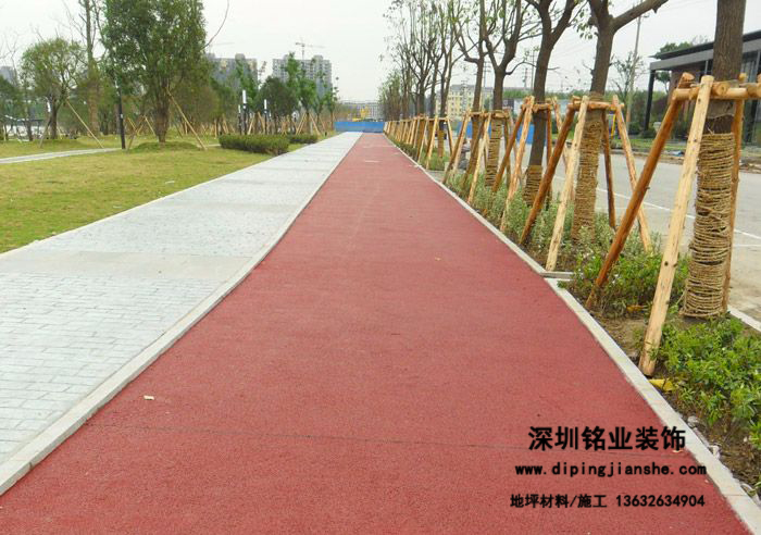 透水混凝土面層基本類(lèi)型與裝飾設(shè)計(jì)方法