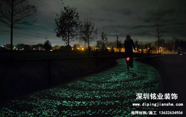藝術(shù)夜光石透水地坪鋪裝-演繹個性浪漫