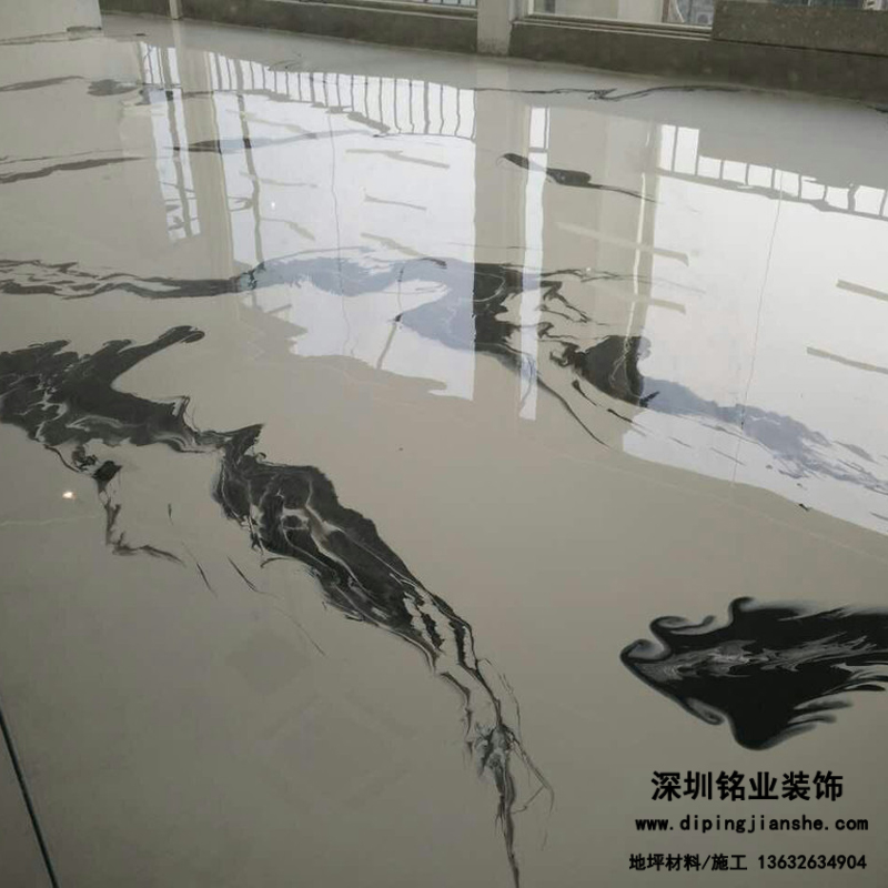“古典風(fēng)”水墨藝術(shù)地坪，盡顯詩意風(fēng)韻