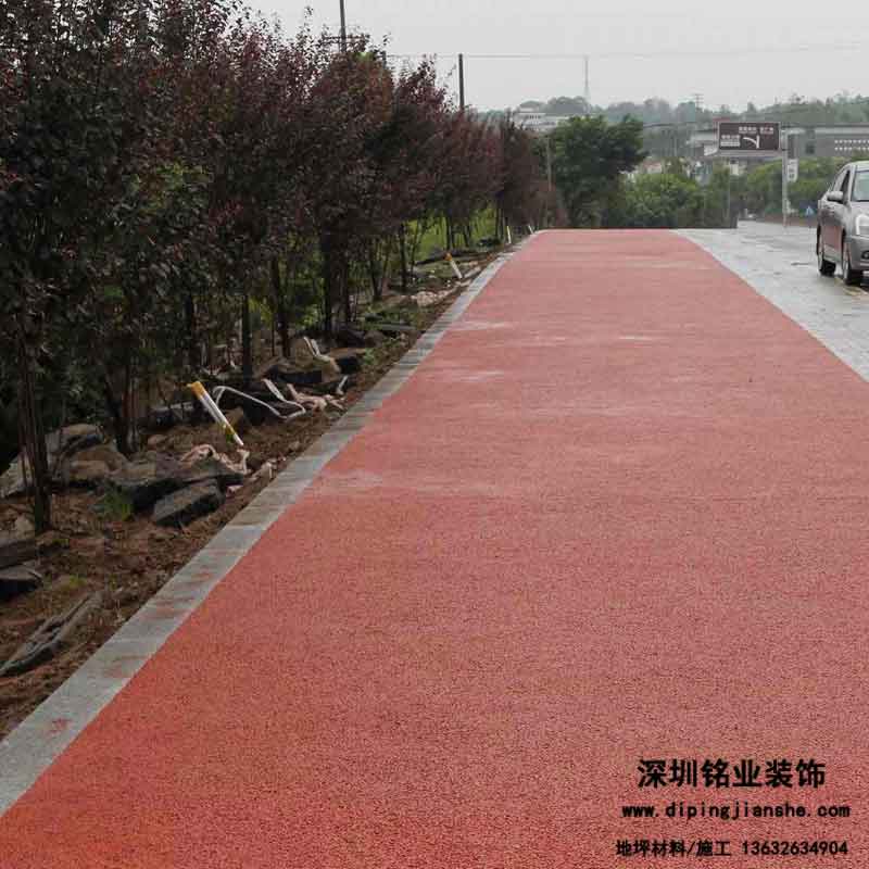 彩色透水路面設(shè)計(jì)要素