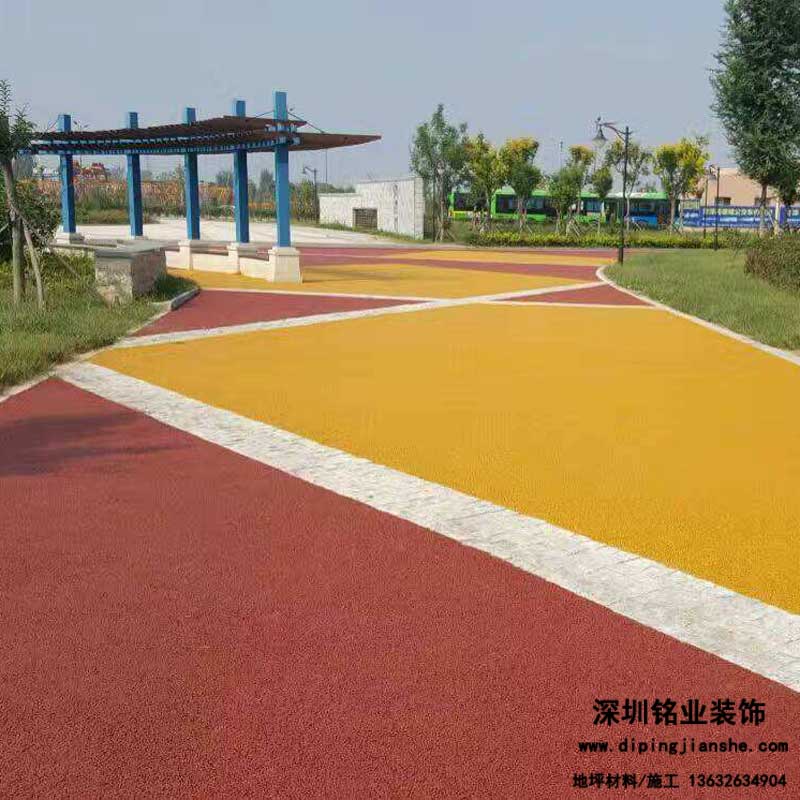 彩色強(qiáng)固透水混凝土-強(qiáng)固劑配方與配合比