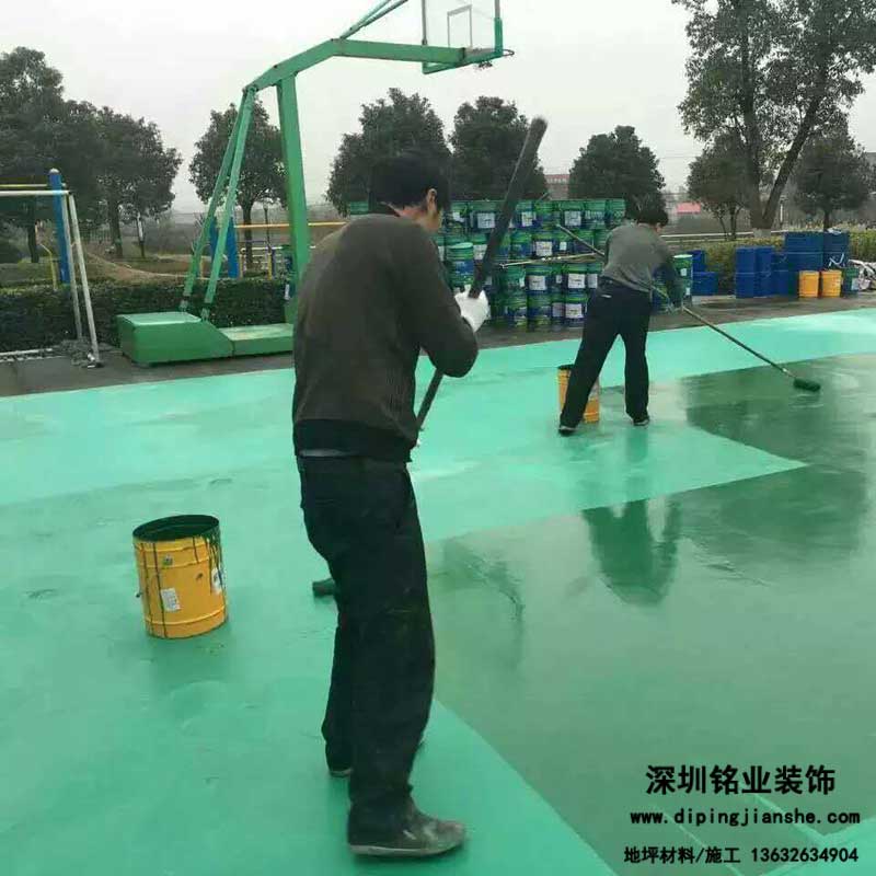籃球場(chǎng)硅pu的做法