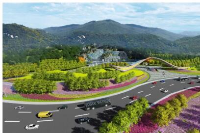 福清中央公園在建一條超長環(huán)山慢行步道，部分路段已開放